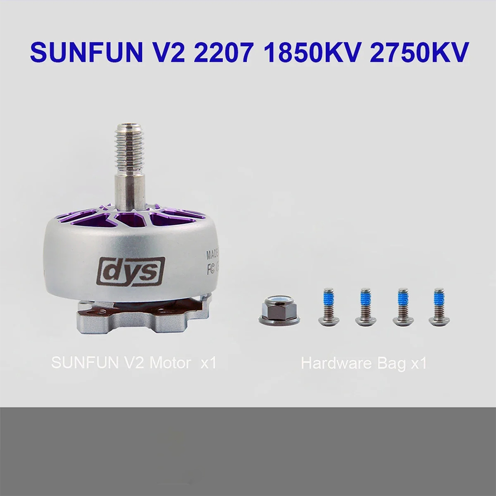 DYS-SUNFUN-V2-2207-1850KV-6S-Brushless-Motor-5mm-Welle-fuumlr-DIY-5-Zoll-Freestyle-RC-FPV-Racing-Dro-2011173-1